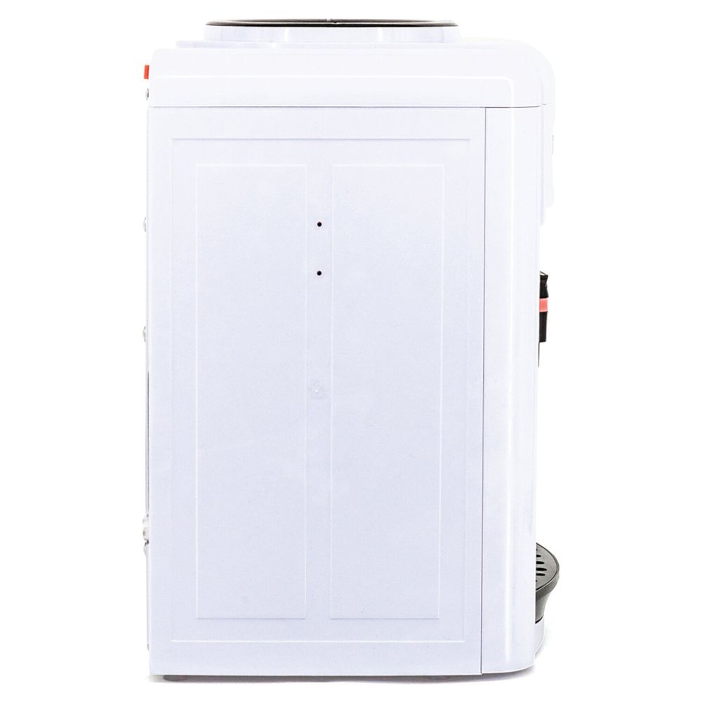 Кулер для воды AQUA WORK 0.7-TDR, настольный, НАГРЕВ/ОХЛАЖДЕНИЕ ЭЛЕКТРОННОЕ, 2 крана, белый