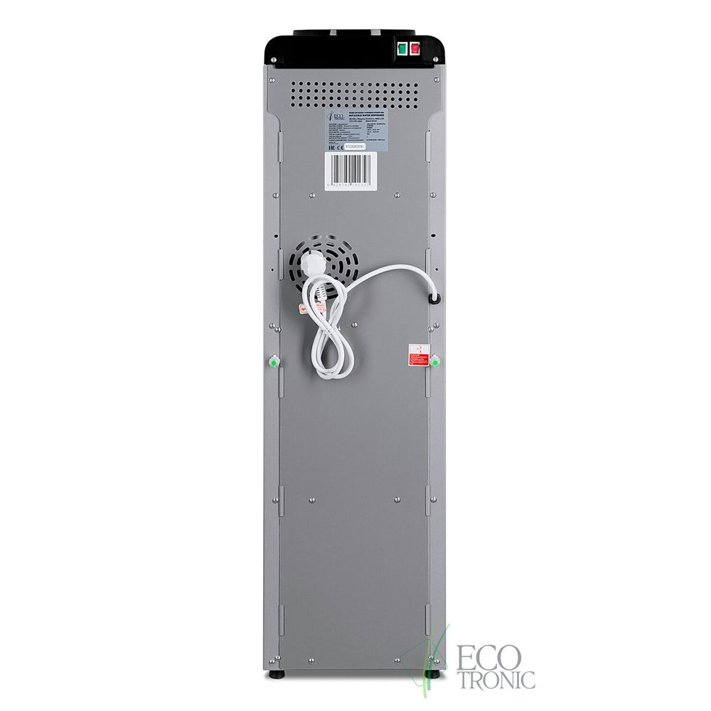 Кулер для воды ECOTRONIC M40-LCE, напольный, НАГРЕВ/ОХЛАЖДЕНИЕ ЭЛЕКТРОННОЕ, шкаф, 2 крана