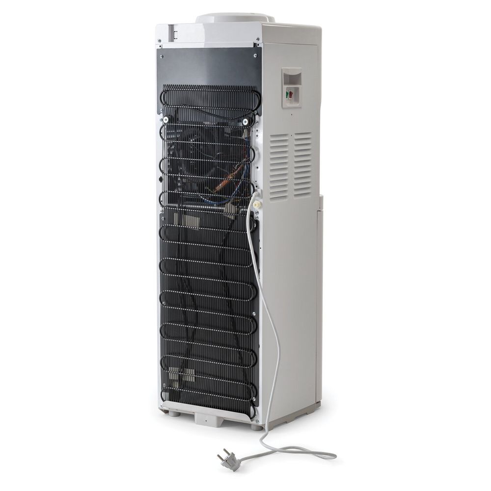 Кулер для воды HOT FROST V115B, напольный, НАГРЕВ/ОХЛАЖДЕНИЕ КОМПРЕССОРНОЕ, холодильник, 2 крана, 