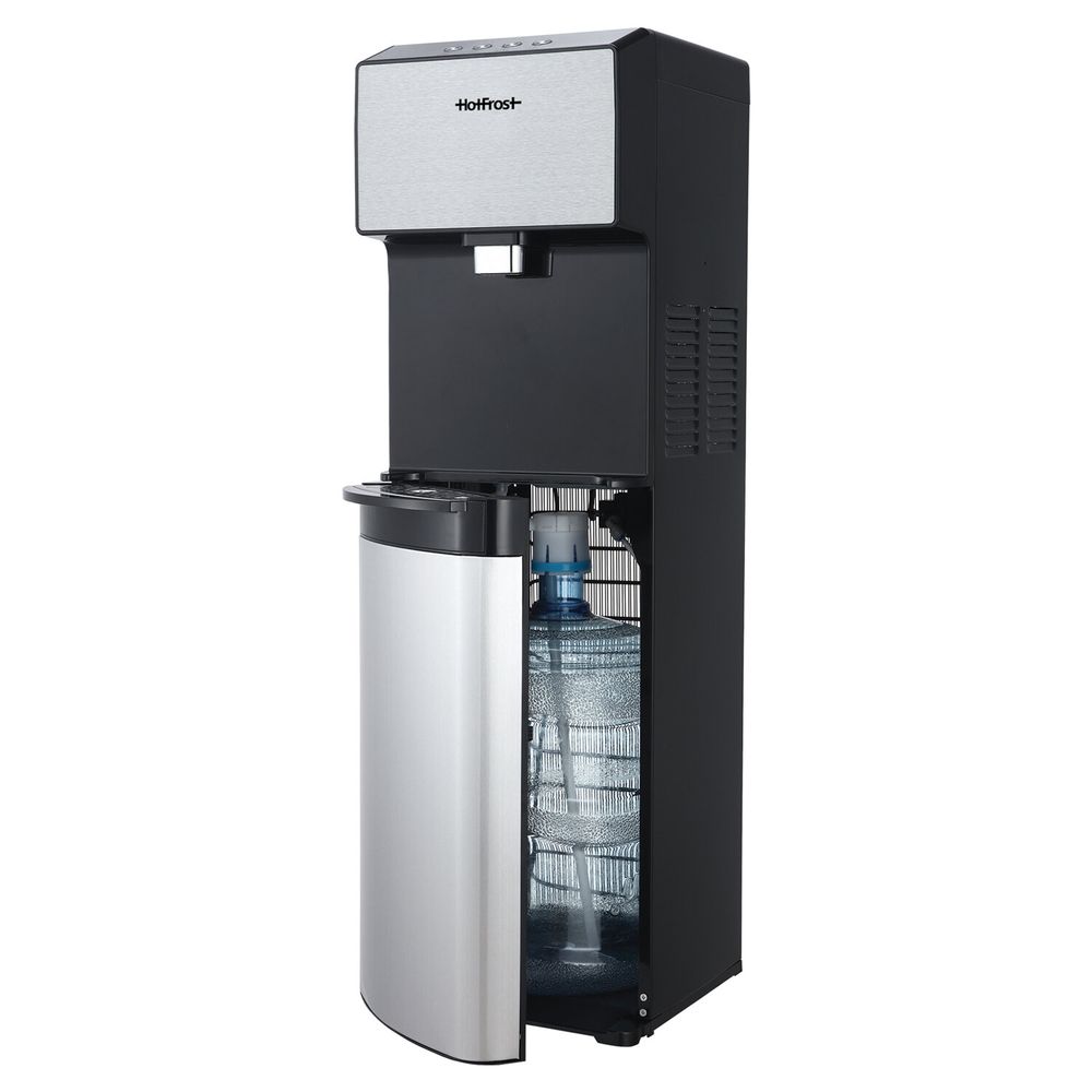 Кулер для воды HOT FROST V450ASM, напольный, НАГРЕВ/ОХЛАЖДЕНИЕ КОМПРЕССОРНОЕ, самоочистка, 1 кран, 