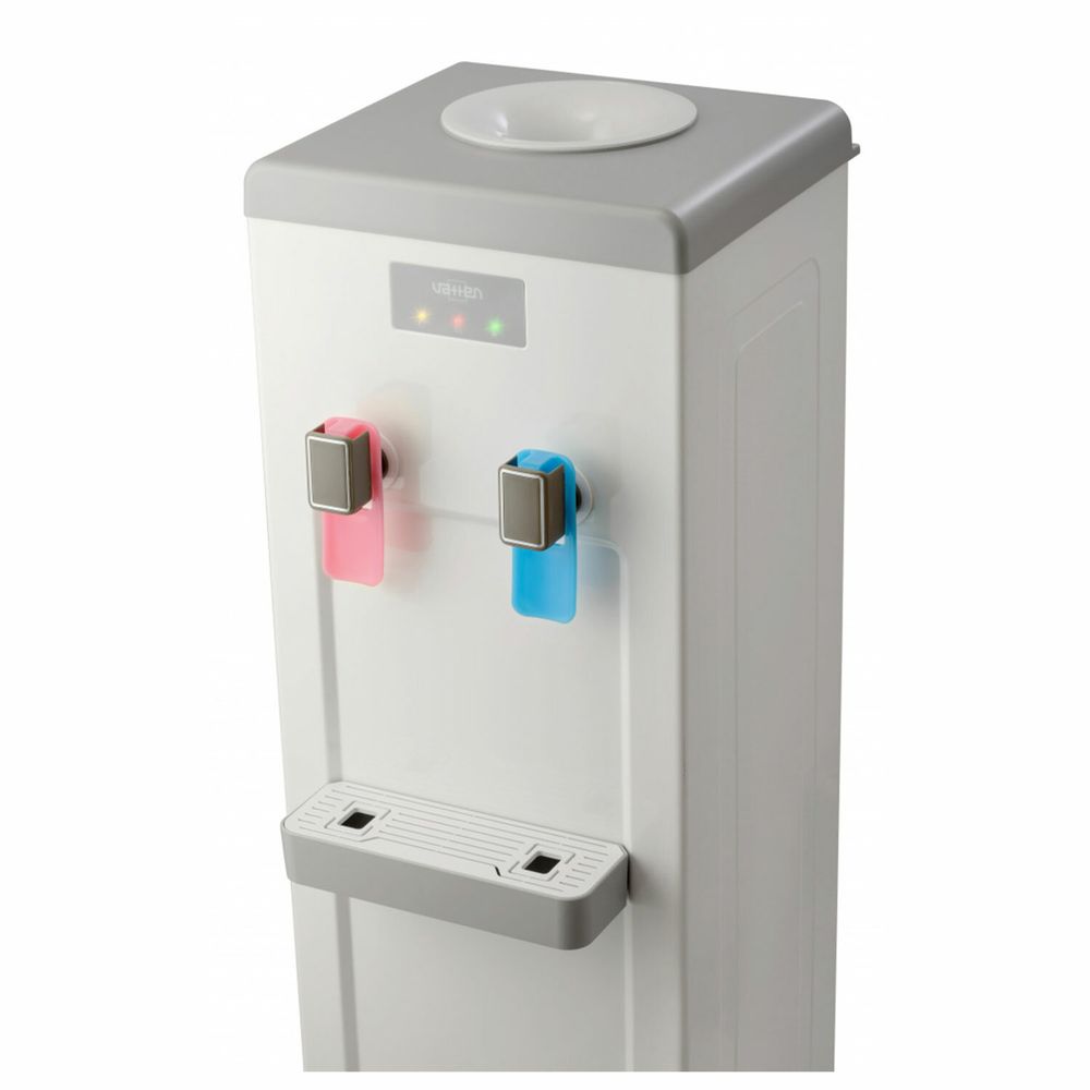 Кулер для воды VATTEN V08WK, напольный, НАГРЕВ/ОХЛАЖДЕНИЕ КОМПРЕССОРНОЕ, 2 крана, белый