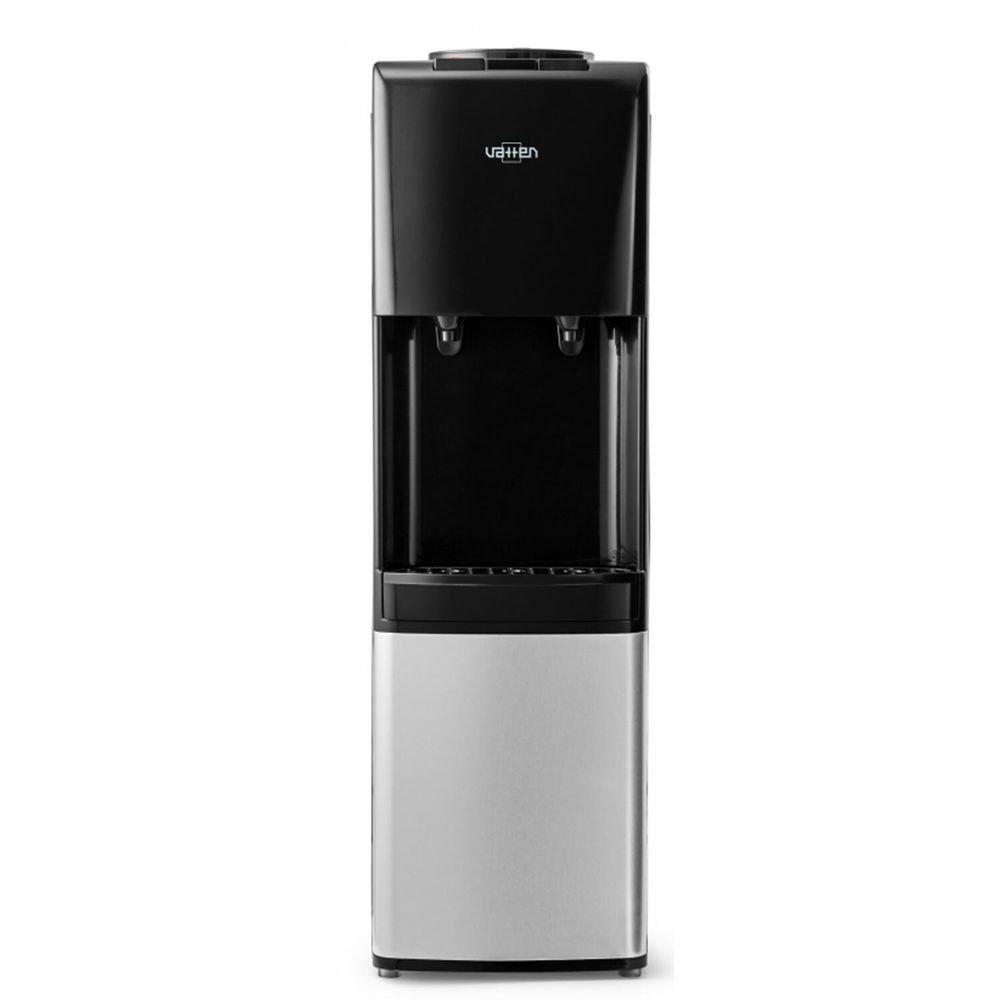 Кулер для воды VATTEN V42NE, напольный, НАГРЕВ/ОХЛАЖДЕНИЕ ЭЛЕКТРОННОЕ, 2 крана, черный