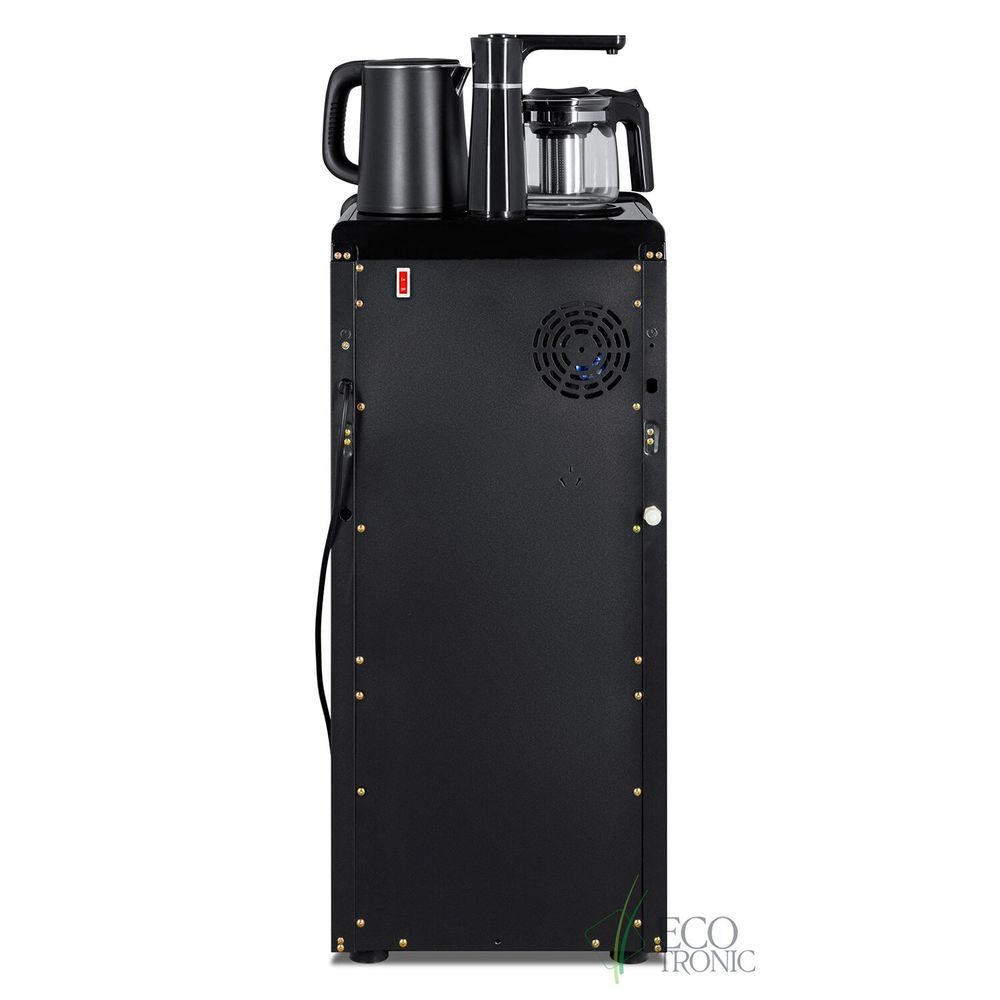 Кулер для воды с чайником ECOTRONIC TB18-LE Tea Bar, напольный, ОХЛАЖДЕНИЕ ЭЛЕКТРОННОЕ, шкаф, 1 кран