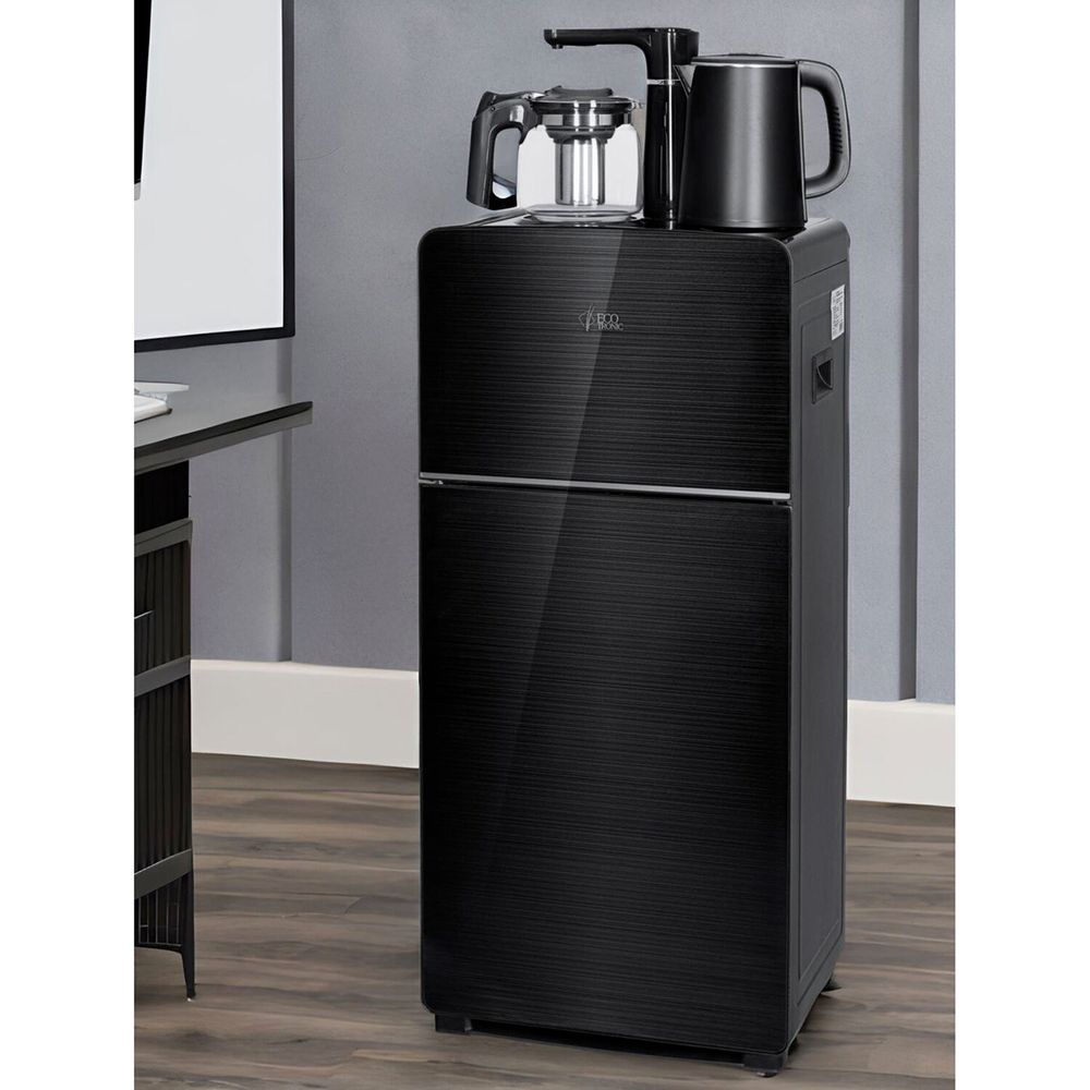 Кулер для воды с чайником ECOTRONIC TB18-LE Tea Bar, напольный, ОХЛАЖДЕНИЕ ЭЛЕКТРОННОЕ, шкаф, 1 кран