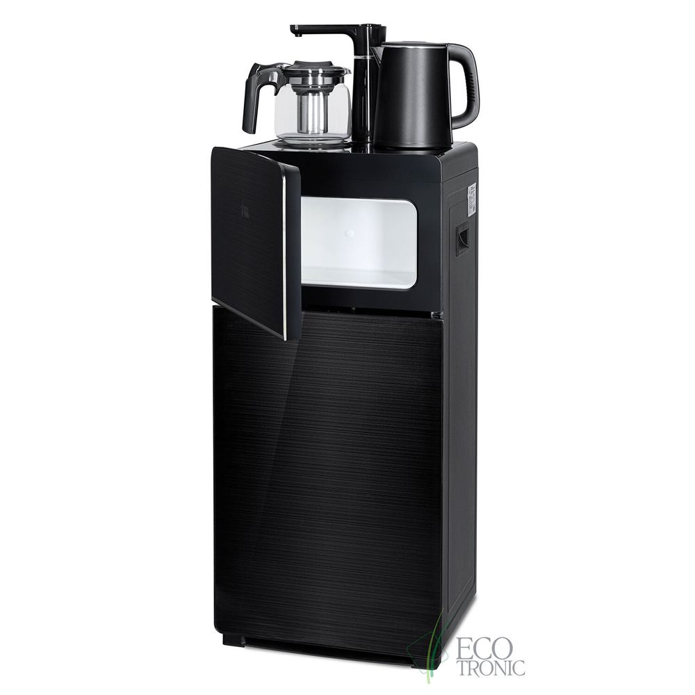 Кулер для воды с чайником ECOTRONIC TB18-LE Tea Bar, напольный, ОХЛАЖДЕНИЕ ЭЛЕКТРОННОЕ, шкаф, 1 кран