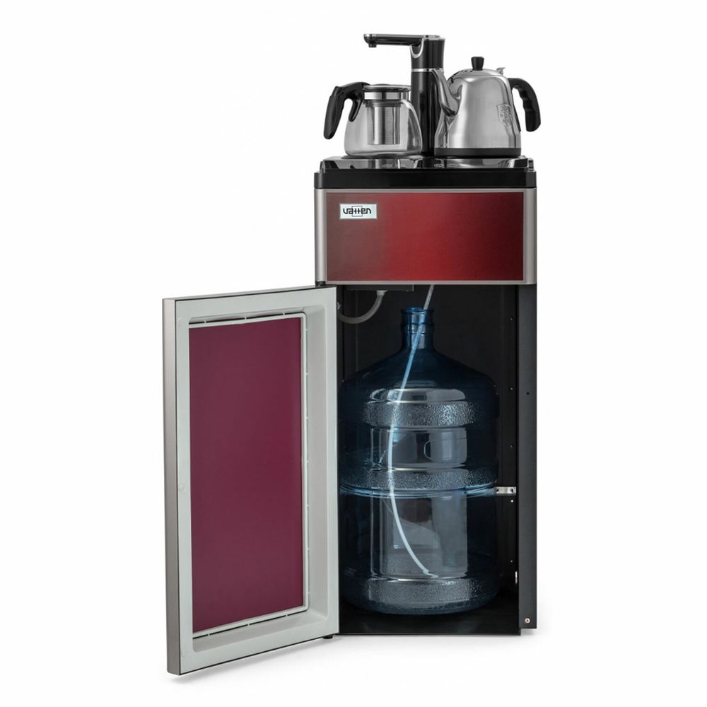 Кулер для воды с чайником VATTEN L50REAT Tea Bar, напольный, ОХЛАЖДЕНИЕ ЭЛЕКТРОННОЕ, шкаф, 1 кран