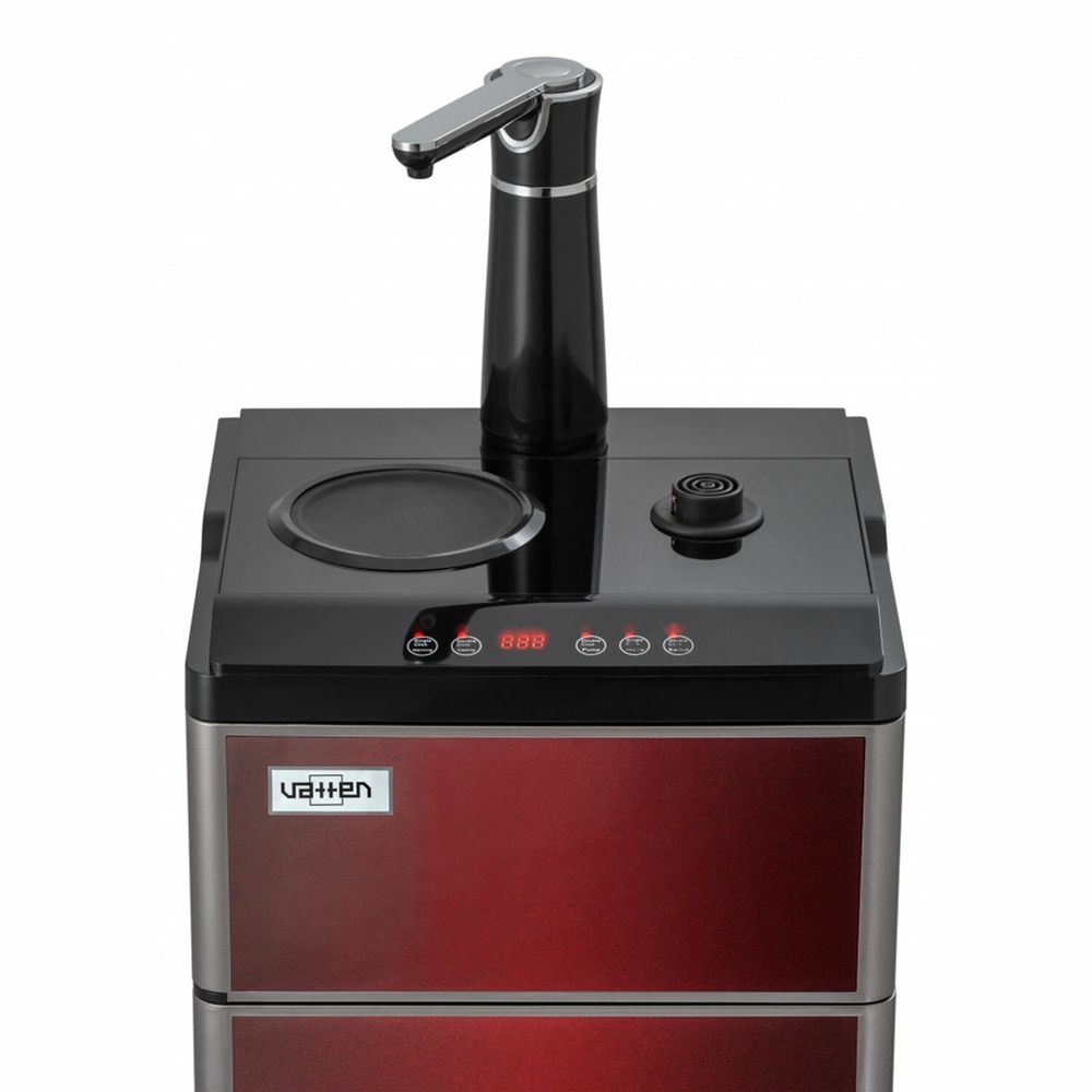 Кулер для воды с чайником VATTEN L50REAT Tea Bar, напольный, ОХЛАЖДЕНИЕ ЭЛЕКТРОННОЕ, шкаф, 1 кран