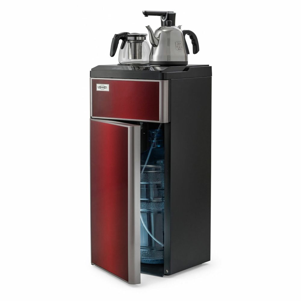 Кулер для воды с чайником VATTEN L50REAT Tea Bar, напольный, ОХЛАЖДЕНИЕ ЭЛЕКТРОННОЕ, шкаф, 1 кран
