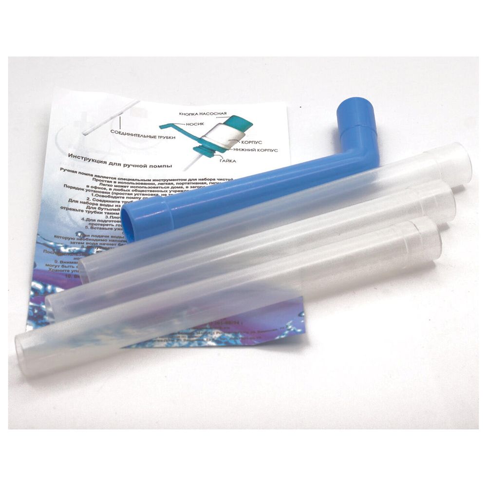 Помпа для воды AQUA WORK Дельфин Эко, механическая, для бутылей 12-19 л