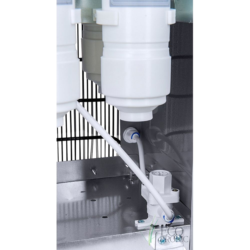 Пурифайер для воды ECOTRONIC M40-U4L напольный, НАГРЕВ/ОХЛАЖДЕНИЕ КОМПРЕССОРНОЕ, 2 крана, черный