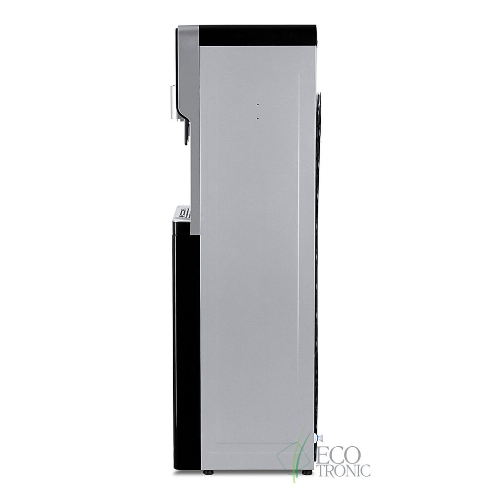 Пурифайер для воды ECOTRONIC M40-U4L напольный, НАГРЕВ/ОХЛАЖДЕНИЕ КОМПРЕССОРНОЕ, 2 крана, черный