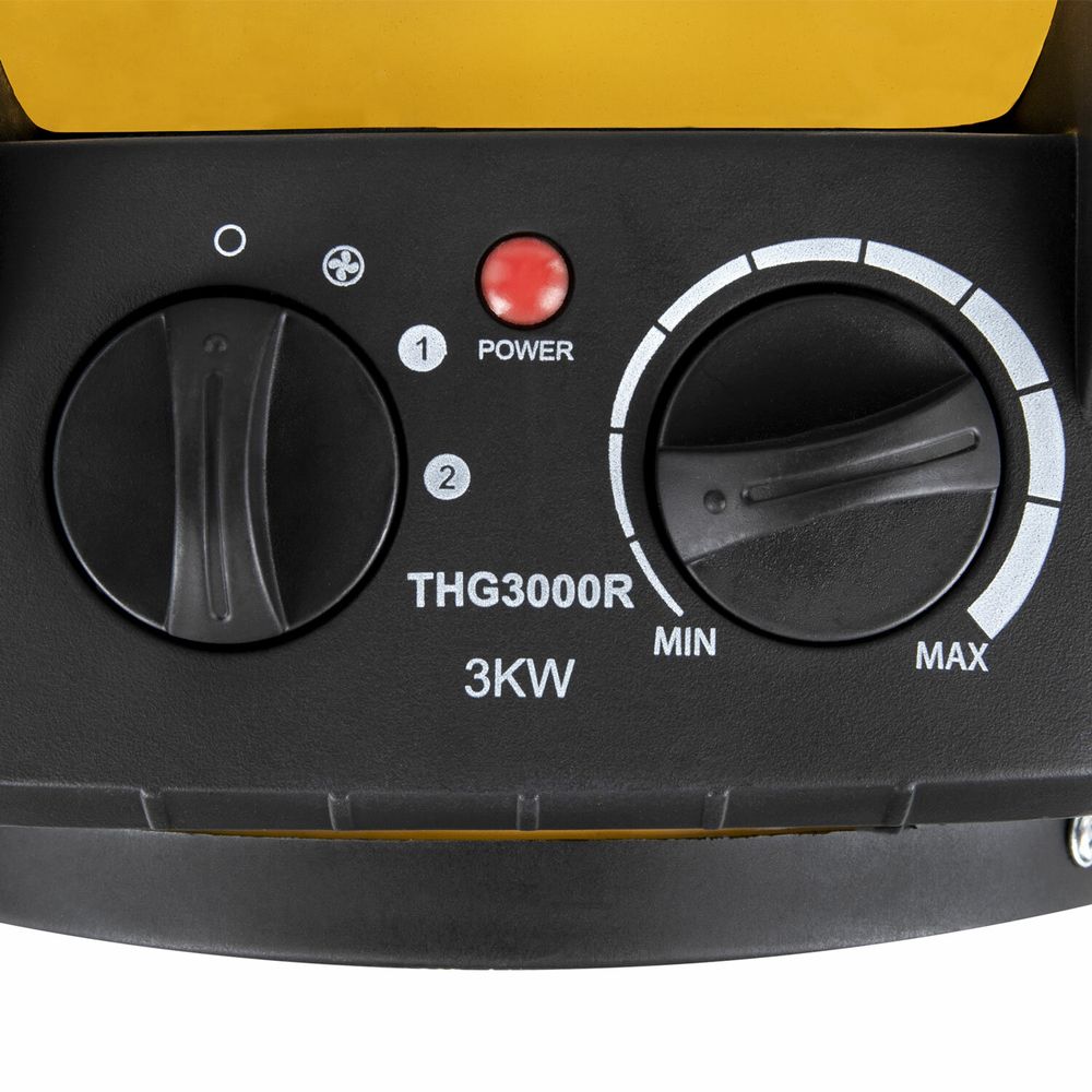 Тепловая пушка электрическая SONNEN THG-3000R, 3 кВт, 220В, керамический нагреватель