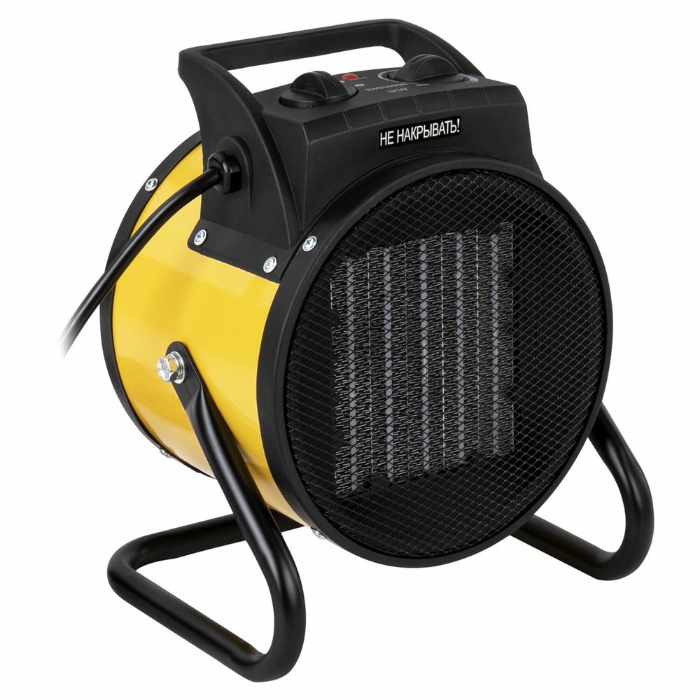 Тепловая пушка электрическая SONNEN THG-3000R, 3 кВт, 220В, керамический нагреватель