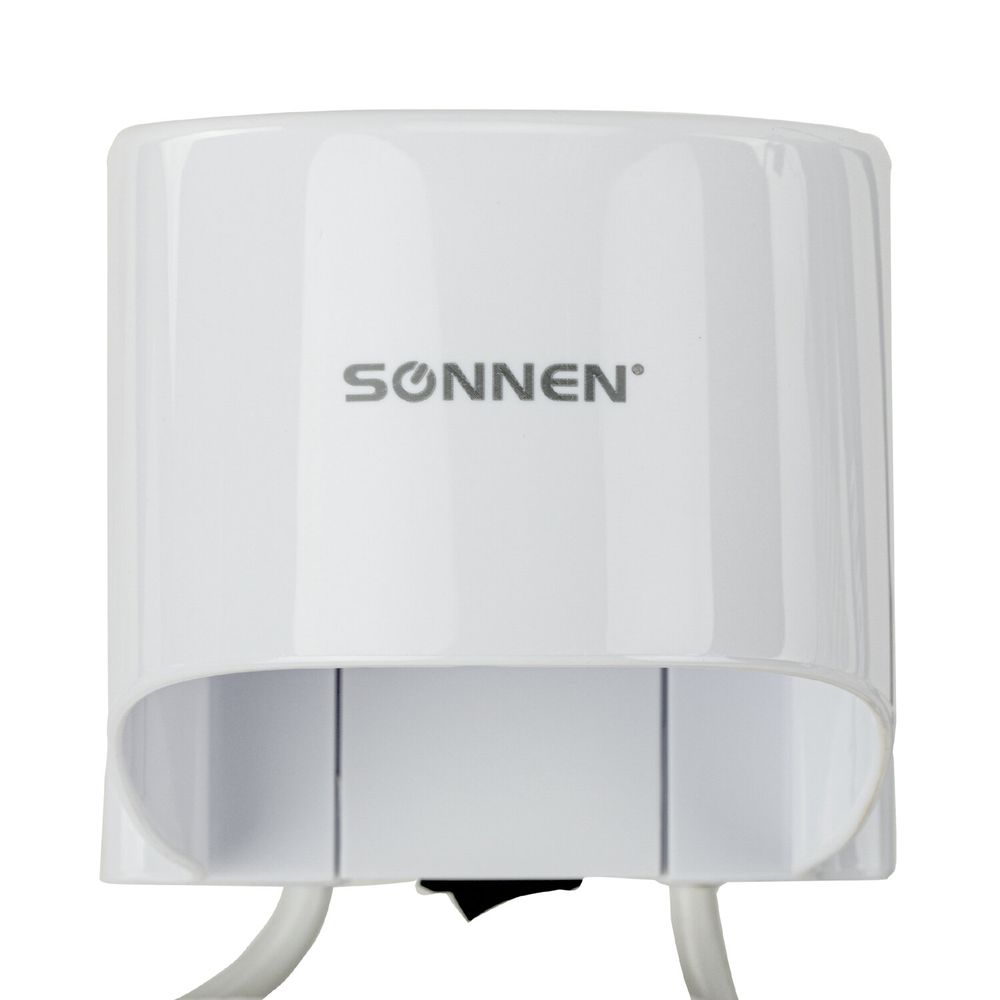 Фен для волос настенный SONNEN HD-2206 SUPER POWER, 1850 Вт, белый, 3 температурных режима
