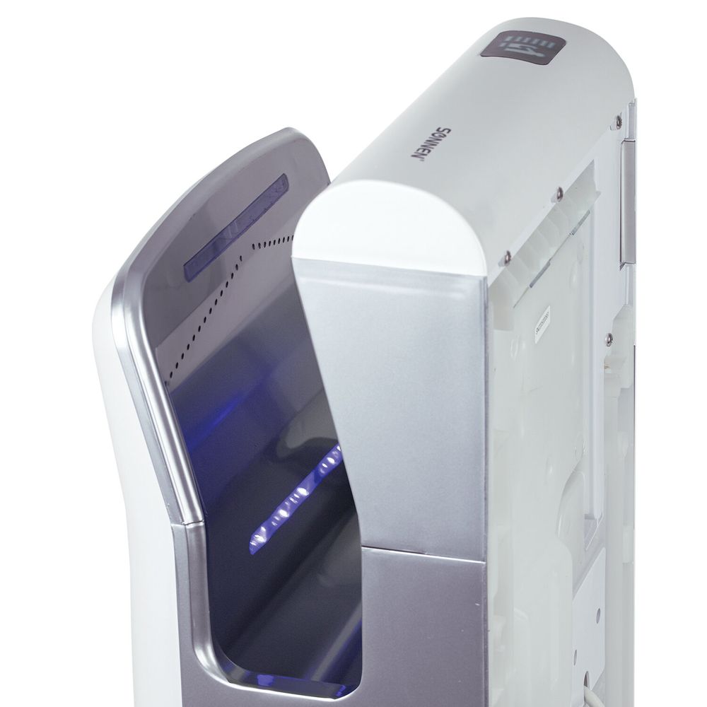 Сушилка для рук SONNEN HD-M6667, 2000 Вт, УФ, погружного типа, время сушки 10 секунд, пластик