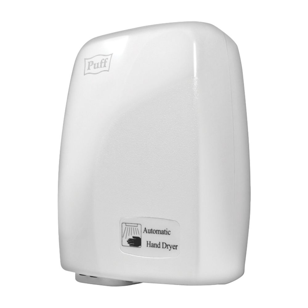Сушилка для рук PUFF-120, 1200 Вт, пластик, белая