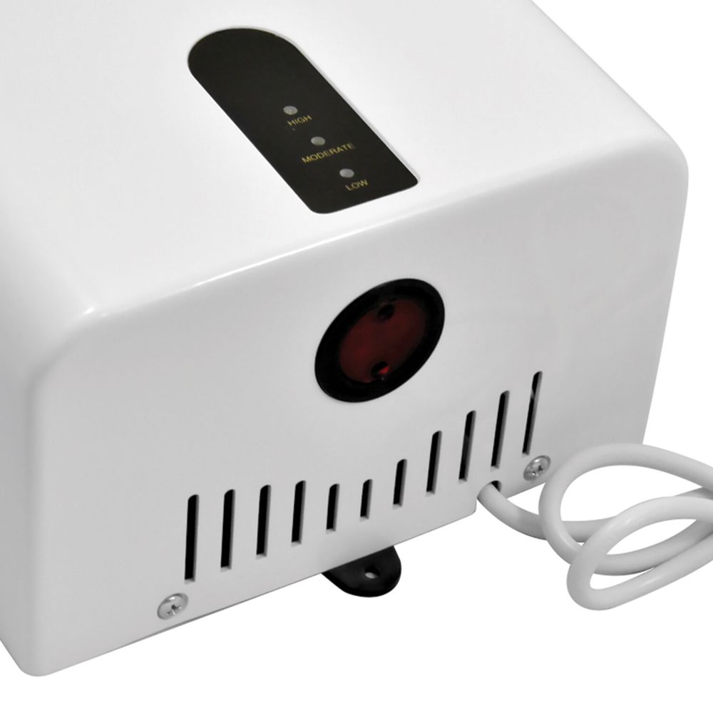 Сушилка для рук PUFF-8810, 1200 Вт, пластик, белая