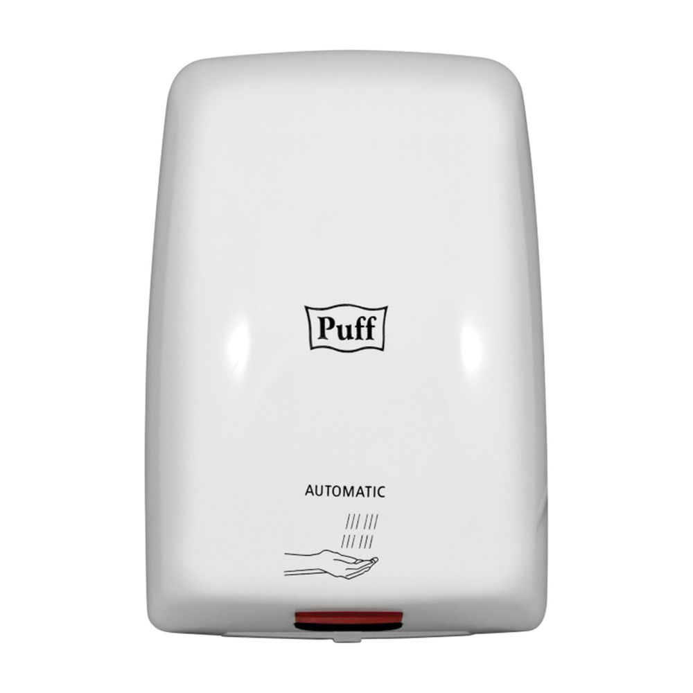 Сушилка для рук PUFF-8815, 1000 Вт, пластик, белая
