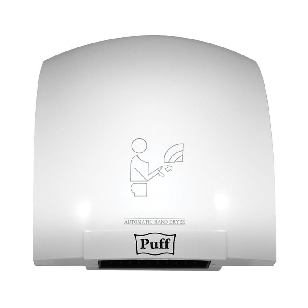 Сушилка для рук PUFF-8820, 2000 Вт, пластик, белая