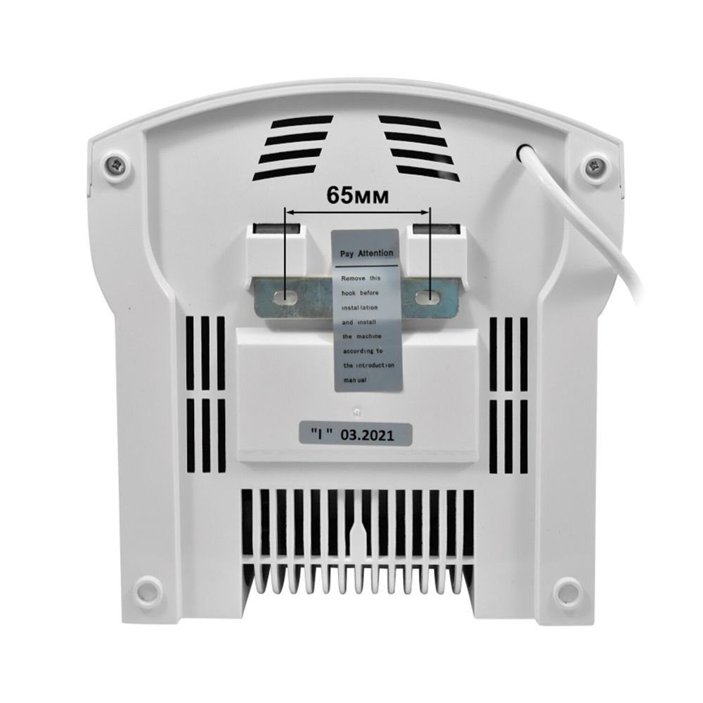 Сушилка для рук PUFF-8820, 2000 Вт, пластик, белая