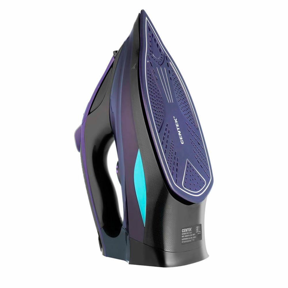 Утюг CENTEK CT-2361, 3000 Вт, керамическое покрытие, антикапля, антинакипь, фиолетовый
