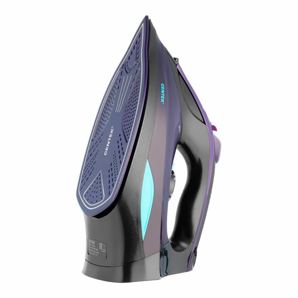 Утюг CENTEK CT-2361, 3000 Вт, керамическое покрытие, антикапля, антинакипь, фиолетовый