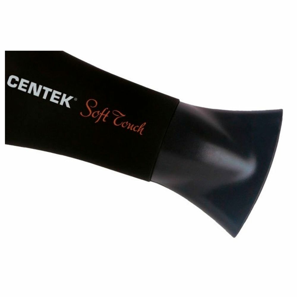 Фен CENTEK CT-2242, 2000 Вт, 2 скорости, 3 температурных режима, черный/розовый