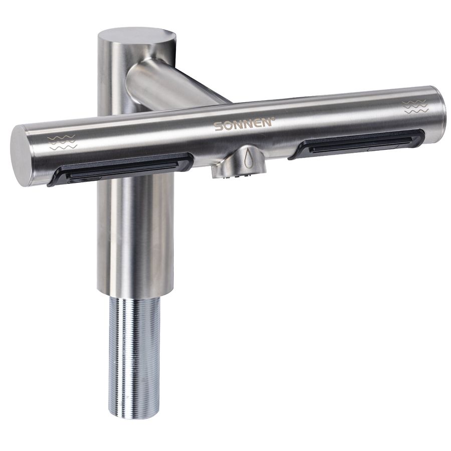 Сушилка для рук, встроенная в смеситель с подачей воды, сенсорная, SONNEN SF1204, 1200 Вт, 95 м/с, IP24, нержавеющая сталь