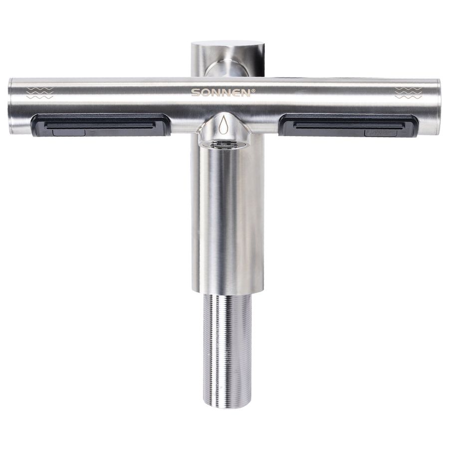 Сушилка для рук, встроенная в смеситель с подачей воды, сенсорная, SONNEN SF1204, 1200 Вт, 95 м/с, IP24, нержавеющая сталь