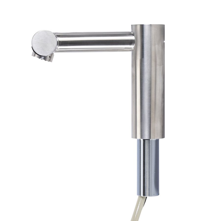 Сушилка для рук, встроенная в смеситель с подачей воды, сенсорная, SONNEN SF1204, 1200 Вт, 95 м/с, IP24, нержавеющая сталь