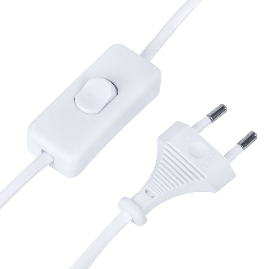 Настольная лампа-светильник SONNEN BR-372, на подставке, лампочка в ПОДАРОК!, E27, белый, 40 см