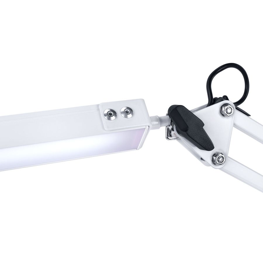 Настольная лампа-светильник SONNEN ST-001, струбцина, LED, 14 Вт, 3 режима цветовой температуры, металлический корпус, 70 см