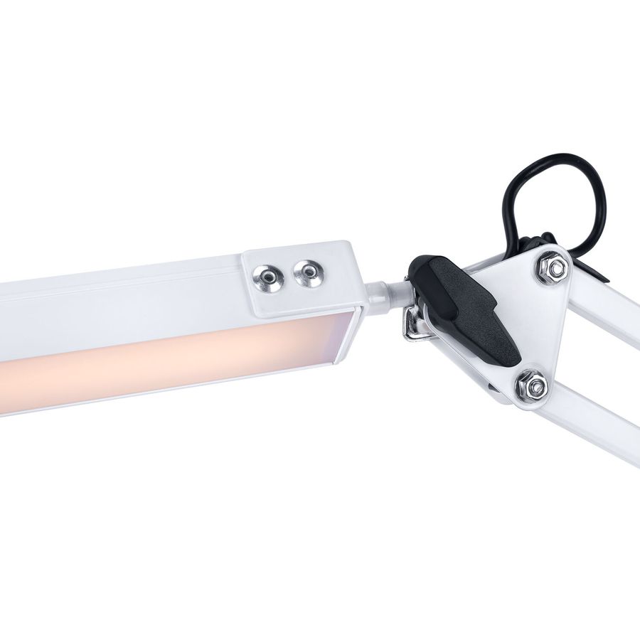 Настольная лампа-светильник SONNEN ST-001, струбцина, LED, 14 Вт, 3 режима цветовой температуры, металлический корпус, 70 см