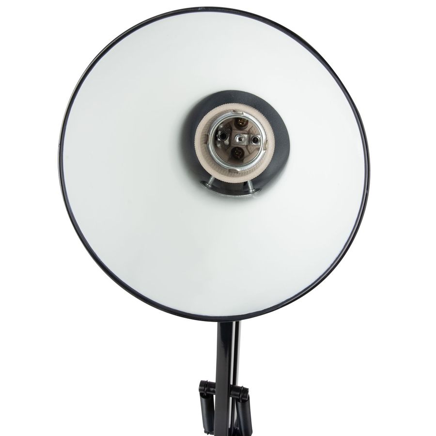 Настольная лампа-светильник SONNEN TL-005, подставка, 40 Вт, Е27, черный, высота 50 см