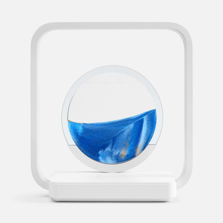 Интерьерный светильник с беспроводной зарядкой Sandflow белый