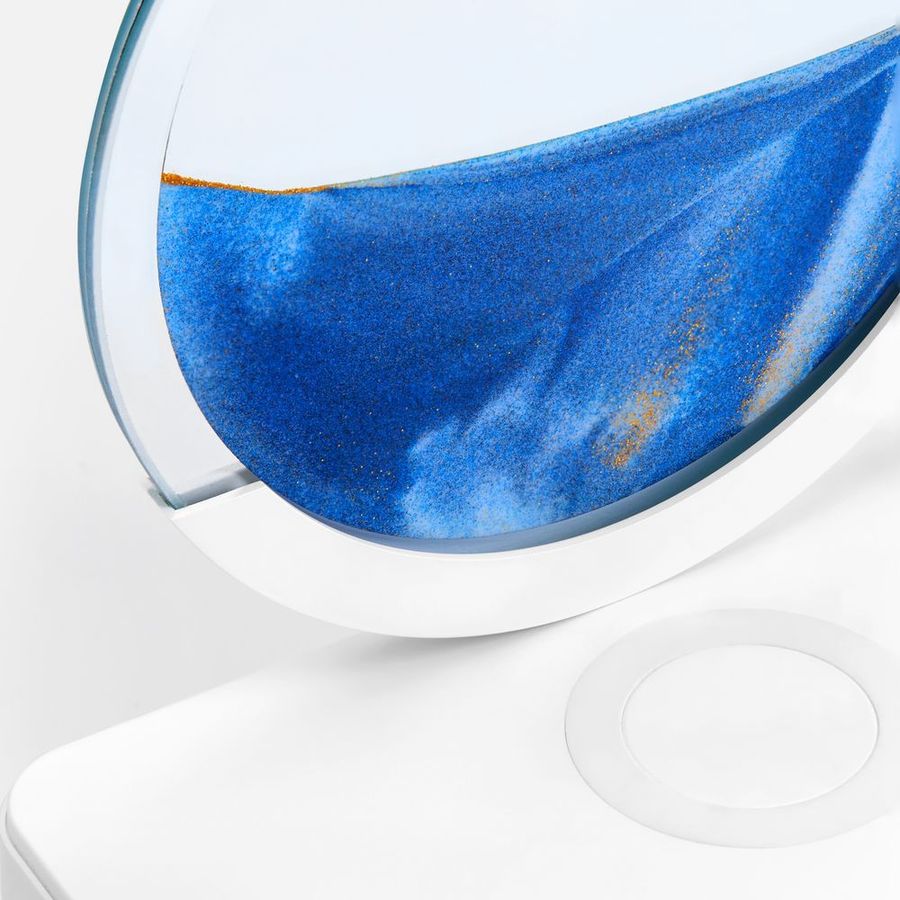 Интерьерный светильник с беспроводной зарядкой Sandflow белый