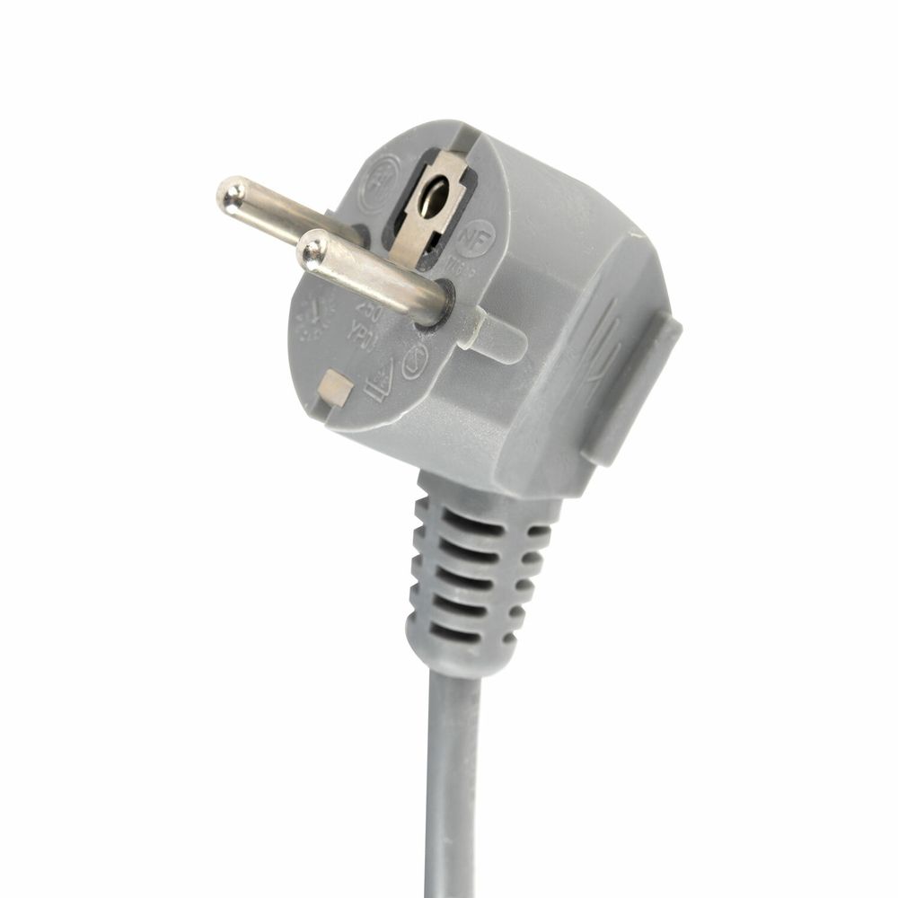 Сетевой фильтр SONNEN DX04, 4 розетки, 2 USB-порта, с заземлением, 10 А, 1,5 м, графит