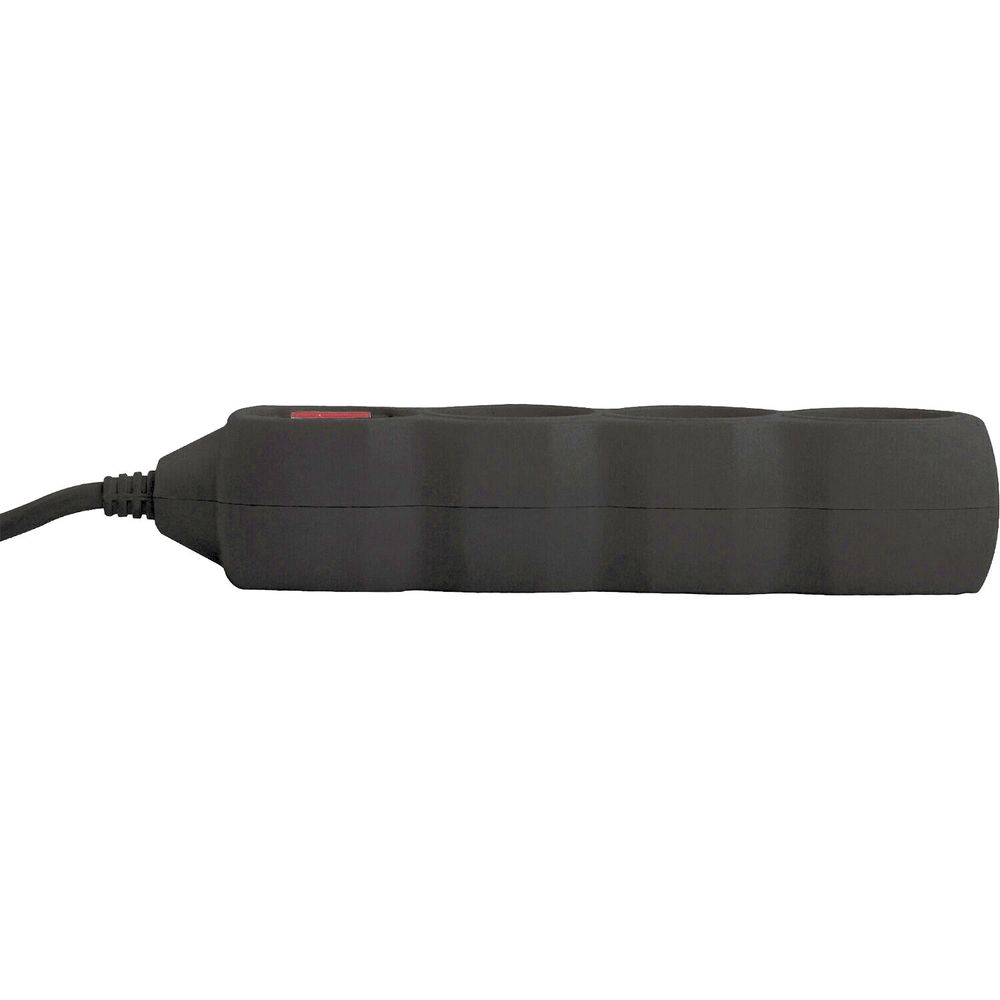 Удлинитель сетевой SONNEN U-133GS, 3 розетки, c заземлением, выключатель, 10 А, 5 м, черный