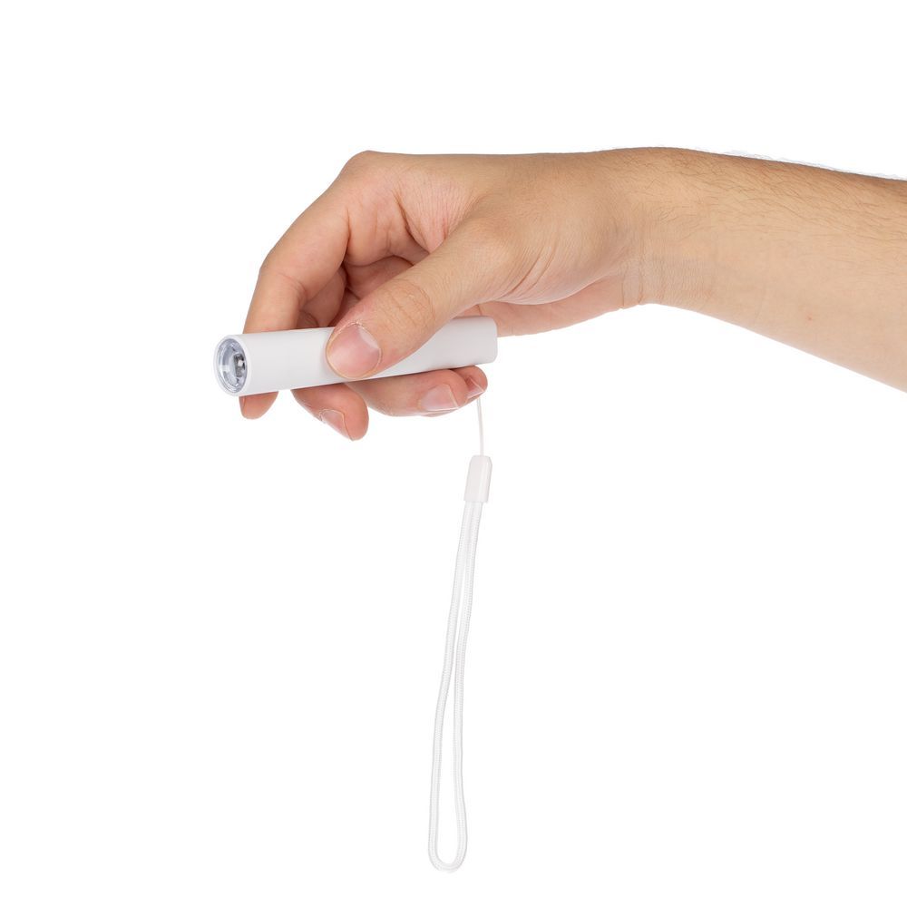 Фонарик аккумуляторный Falkirk белый