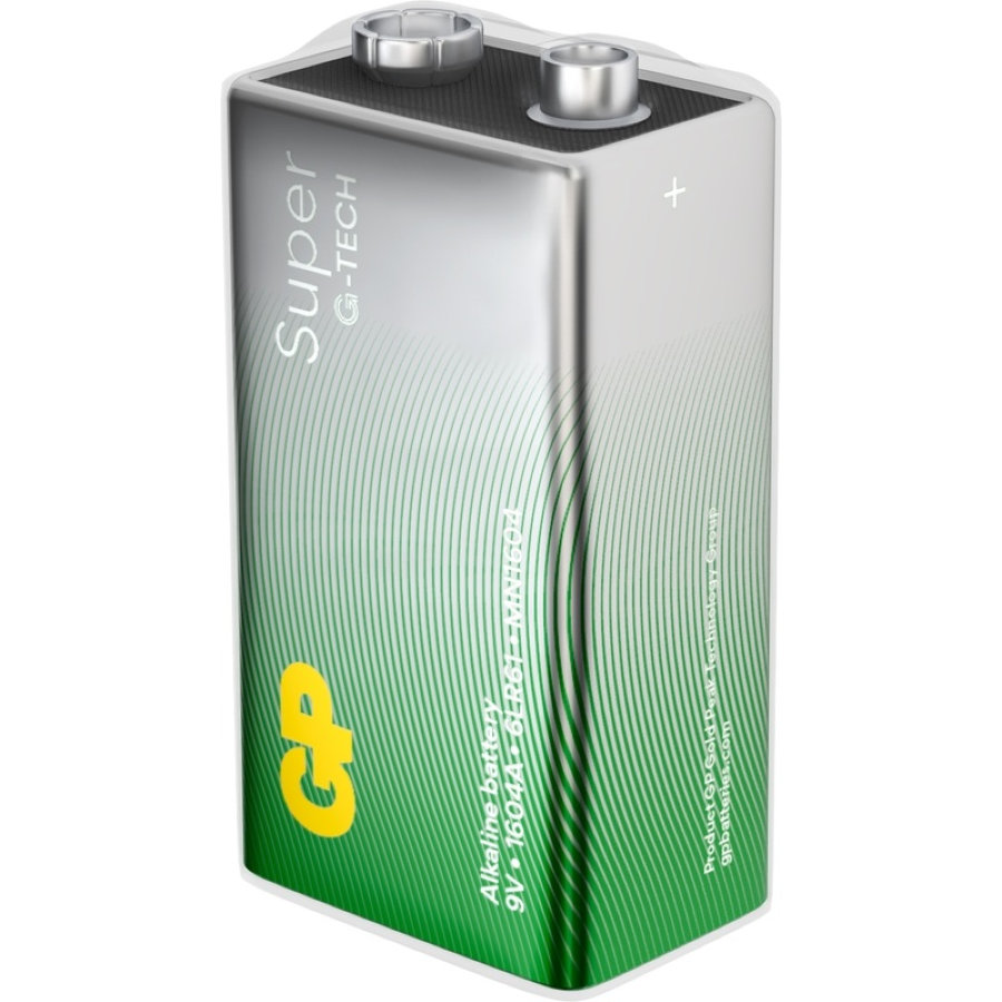 Батарейка GP Super эконом 9V/6LR61/Крона алкалиновая уп/1