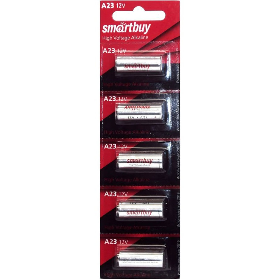 Батарейки Smartbuy MN21/23A/23AE (5 штук в упаковке)