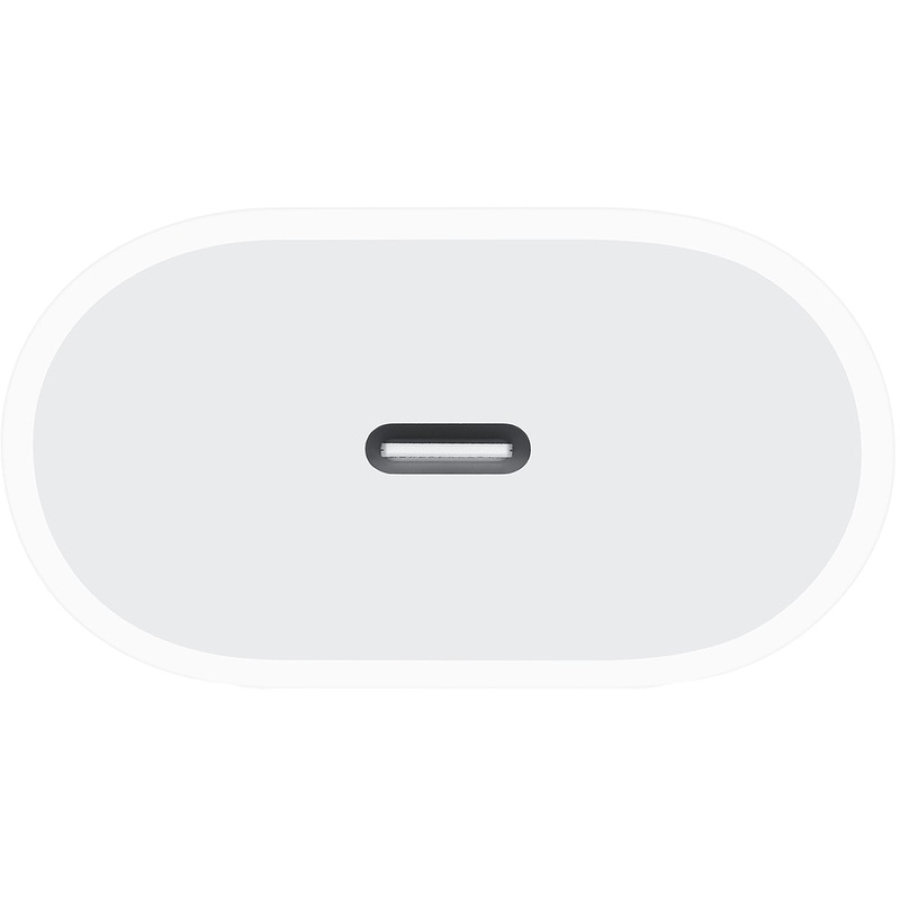 Адаптер питания Apple 20W USB-C Power Adapter, белый, MHJE3ZM/A 