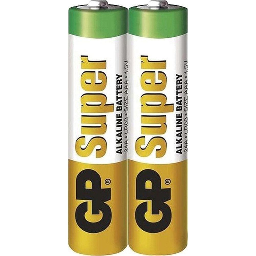 Батарейка GP Super AAA/LR03/24A алкалиновая 2шт/блистер