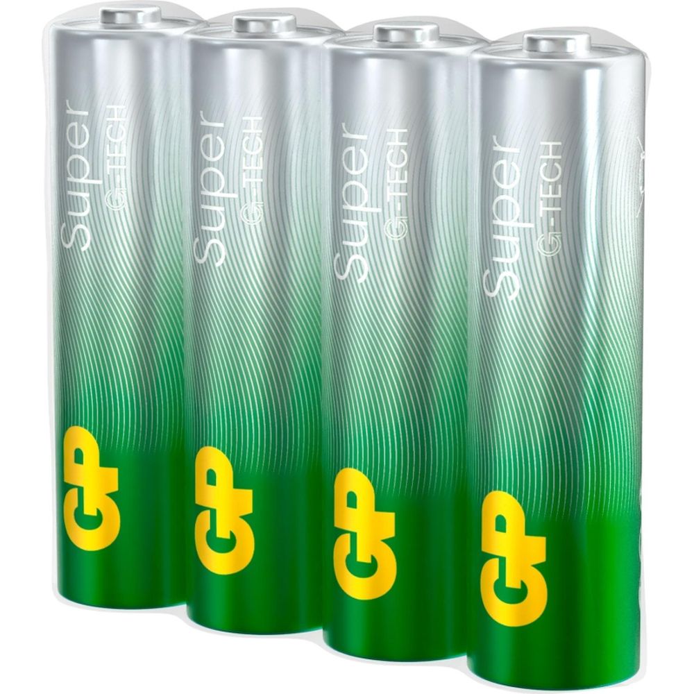 Батарейка GP Super эконом AAA/LR03/24A алкалиновая 4шт/уп