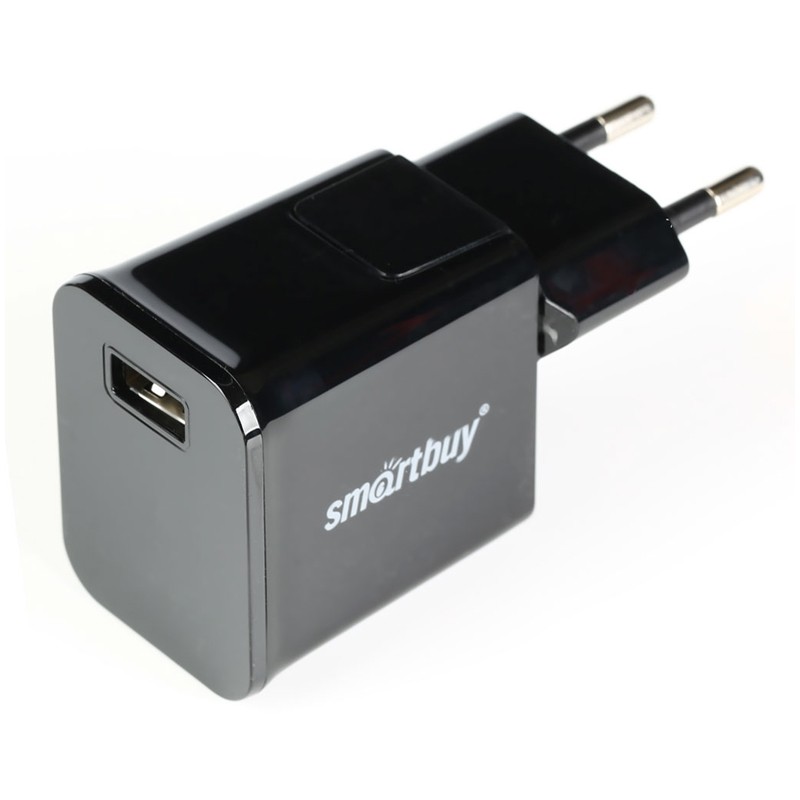 Зарядное устройство сетевое SmartBuy Super Charge Cube Ultra, 2.1A output, черный