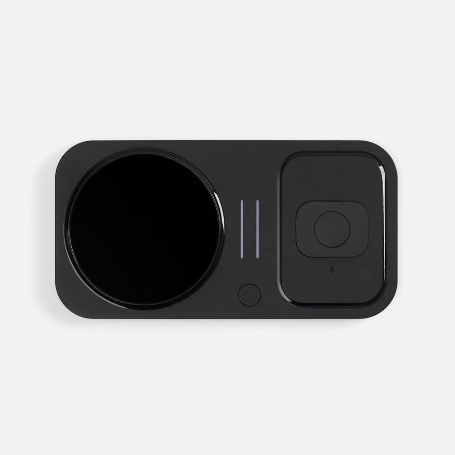 Беспроводное зарядное устройство с подогревом кружки Hot Task черное