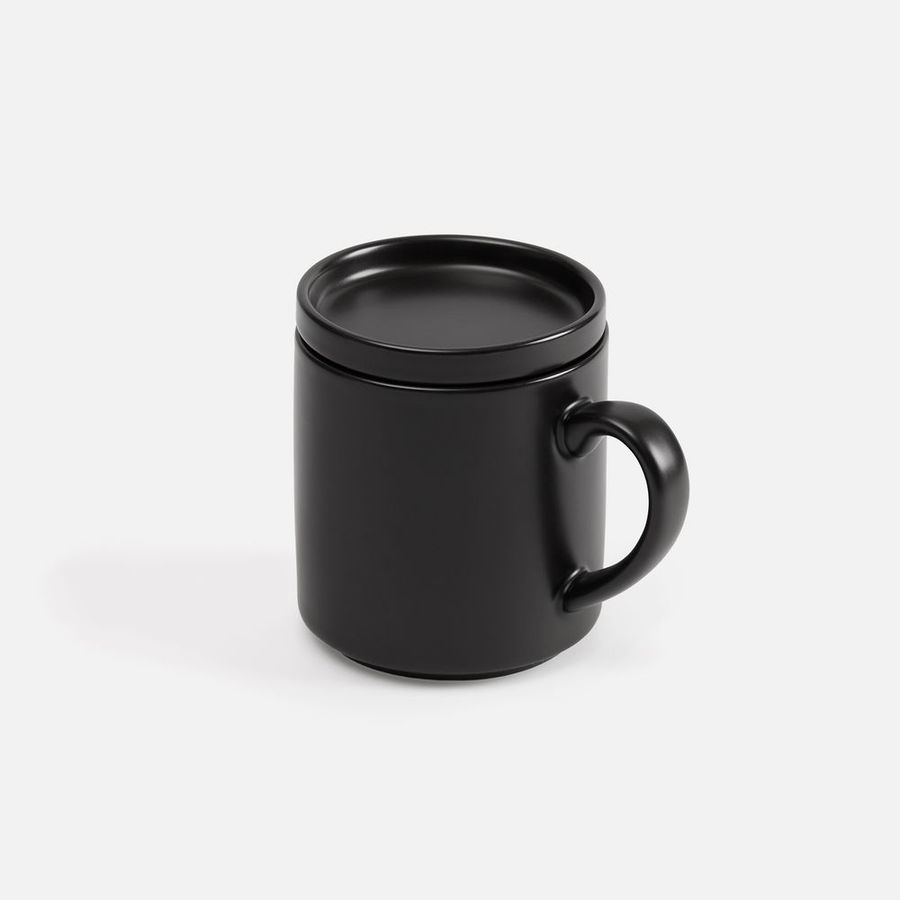 Беспроводное зарядное устройство с подогревом кружки Hot Task черное