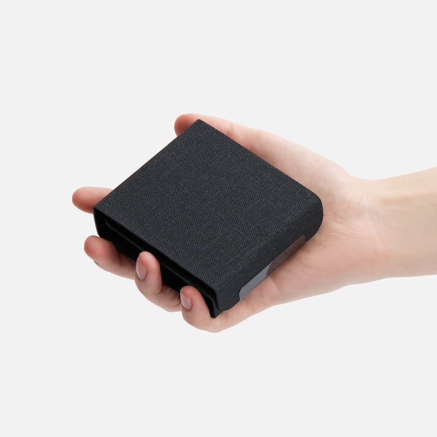 Складная станция беспроводной зарядки triFlex Light черная