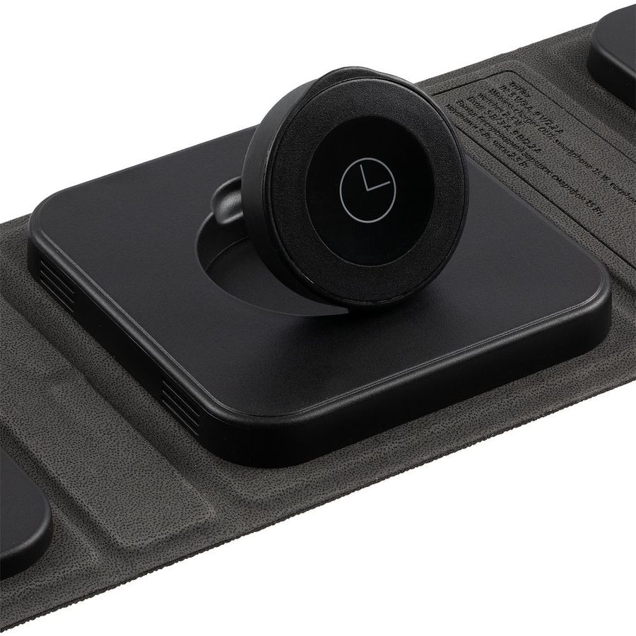 Складная станция беспроводной зарядки triFlex черная