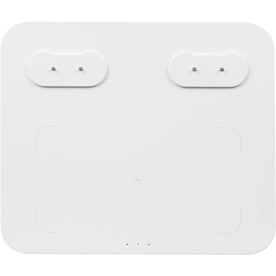 Станция беспроводной зарядки с колонкой и ночником Trilogy белая